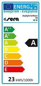 Sera Лампа Т8 BRILLIANT DAYLIGHT, 18 Вт, 60 см