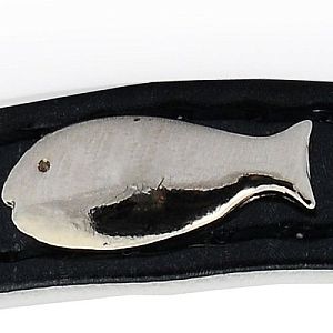 COMFY Ошейник NINA с рыбкой для кошки, искусственная кожа