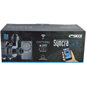 Помпа универсальная SICCE SYNCRA PUMP SDC 6.0 с WiFi Контроллером 2000−5000 л/ч, подъем 3,5 м