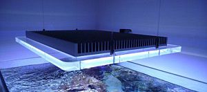 Светильник SICCE LED Liгhtinг 60W-AM<sup>366</sup> для морских аквариумов, 366x286×40 мм