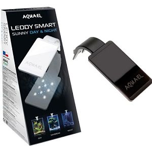 Cветильник светодиодный Aquael LEDDY SMART SUNNY DAY&NIGHT, 4.8 Вт, черный