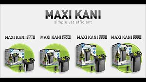 Фильтр внешний Aquael MAXI KANI 500, 6 кассет по 1,9 л, 1400 л/ч