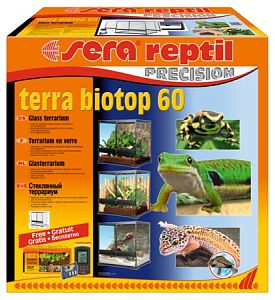 Террариум Sera Reptil Terra Biotop 60, 60х60×45 см