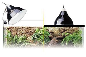 Exo-Terra светильник навесной для ламп накаливания, 18 см