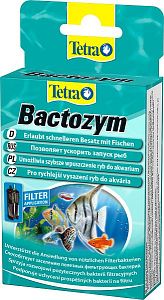 Tetra Bactozym кондиционер для биоактивности в фильтре и аквариуме, 10 капс.