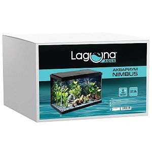 Аквариум Laguna Nimbus, черный, 37,8 л, 515х261×319 мм
