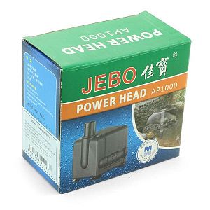 Помпа подъемная JEBO 1000AP, 6,5 Вт, 400 л/ч, подъем 0,65 м, 55х45×48 мм