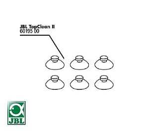 JBL Комплект присосок для JBL TopClean, 6 шт., арт. 6 019 500