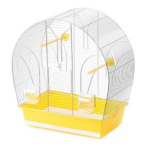 Клетка INTER ZOO TINA для птиц, 530X280×550 мм, оцинкованная