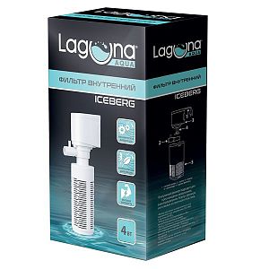 Фильтр внутренний Laguna ICEBERG, 4 Вт, 400 л/ч, до 120 л