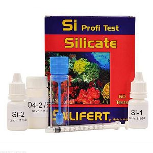 Тест Salifert Silicate Profi-Test на силикаты, 60 шт.