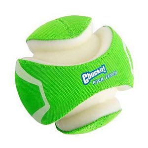Светящийся мяч CHUCKIT! KICK FETCH MAX GLOW SMALL для собак, резина, маленький, 13 см