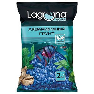 Грунт Laguna Сапфир, 2 кг, 2−5 мм