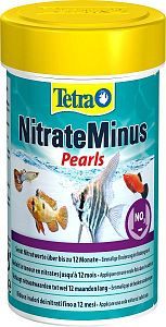 Tetra NitrateMinus Pearls средство для снижения нитратов в аквариумной воде, гранулы 100 мл