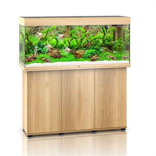 Комплект аквариум с тумбой Juwel Rio 240 Aquarium Set LED, светлое дерево