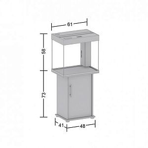 Тумба для аквариума Juwel Лидо 120, бук, 61х41×73 см
