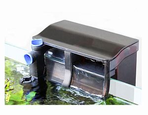 Навесной кассетный фильтр-водопад SUNSUN CBG-500S со скимером, 6 Вт, 500 л/ч