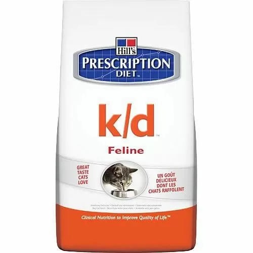 Диета Hill`s Prescription Diet K-D для кошек при болезнях почек, МКБ Диета Hill`s Prescription Diet K-D для кошек при болезнях почек, МКБ