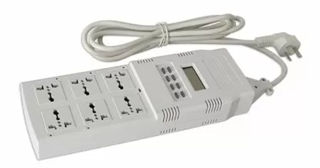 Reef Octopus ET-666 Electronic Timer таймер электронный с шестью розетками Reef Octopus ET-666 Electronic Timer таймер электронный с шестью розетками
