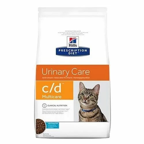 Диета Hill`s Prescription Diet C-D Multicare для профилактики МКБ кошек, с рыбой, 1,5 кг Диета Hill`s Prescription Diet C-D Multicare для профилактики МКБ кошек, с рыбой, 1,5 кг