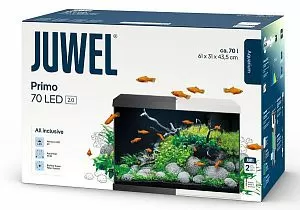 Аквариум JUWEL Примо 70 LED 2.0 прямоугольный с оборудованием, белый, 70л, 61х31хh435 см